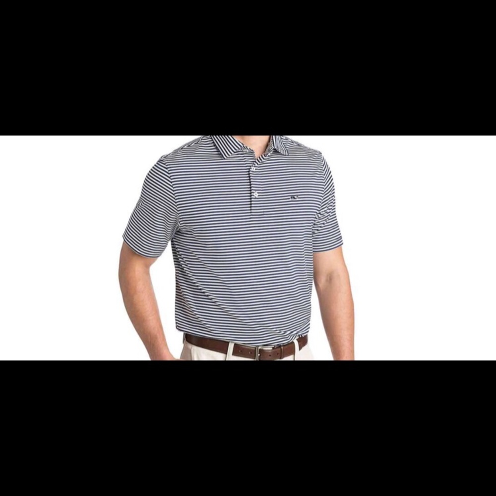 Winstead Stripe Sankaty Performance Polo